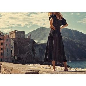 DOEN - LONDON DRESS / BLACK / size Small / NWT